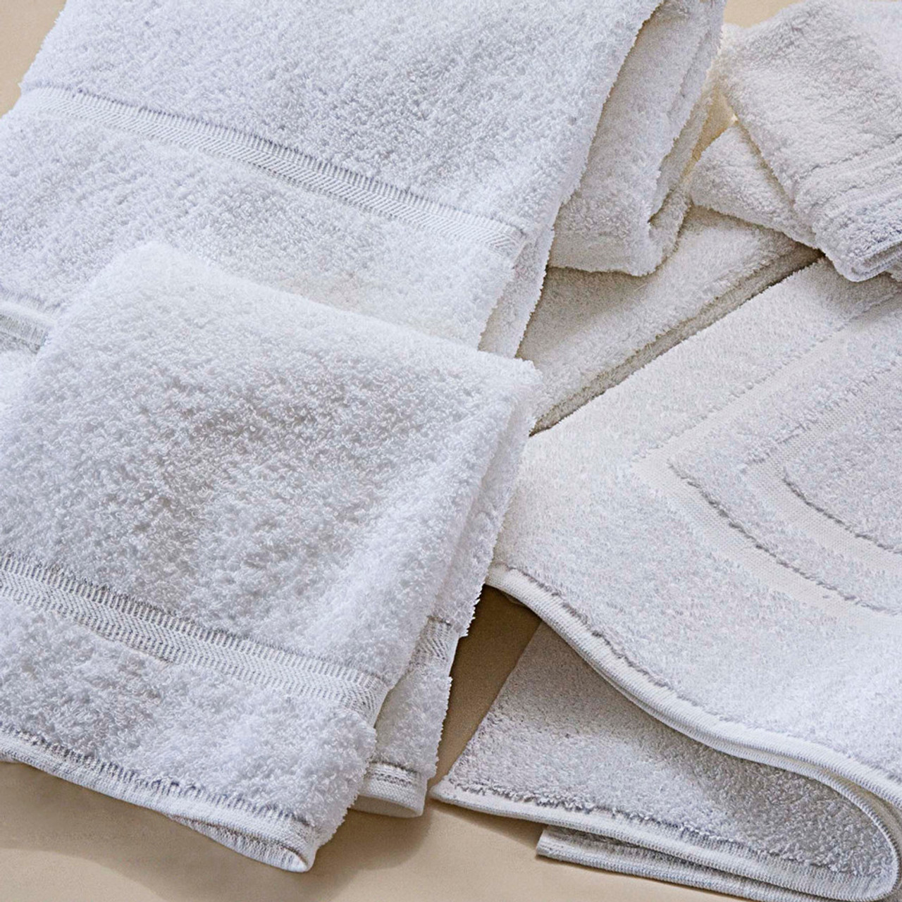 16x27 Premium White Hand Towels 4lbs/dz