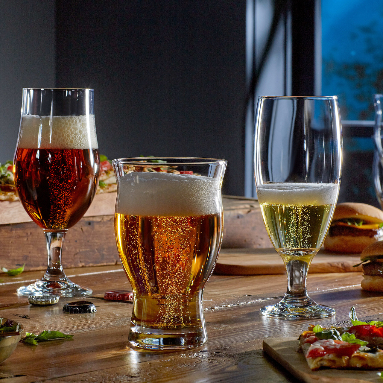 Lenox Tuscany Classics Assorted Beer Glasses, Set of 4