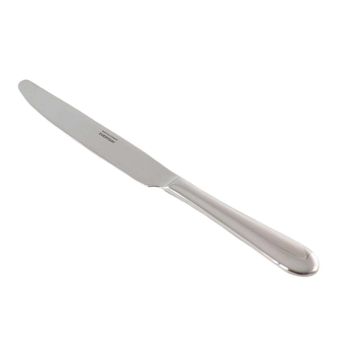 Martha Stewart Everyday 8-Piece Stainless Steel Dinner Knife Set