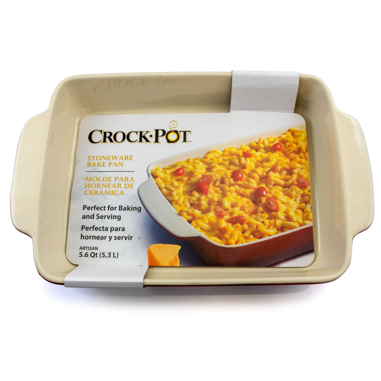 Crock Pot Artisan 5.6qt Rectangular Stoneware Bake Pan - Gradient