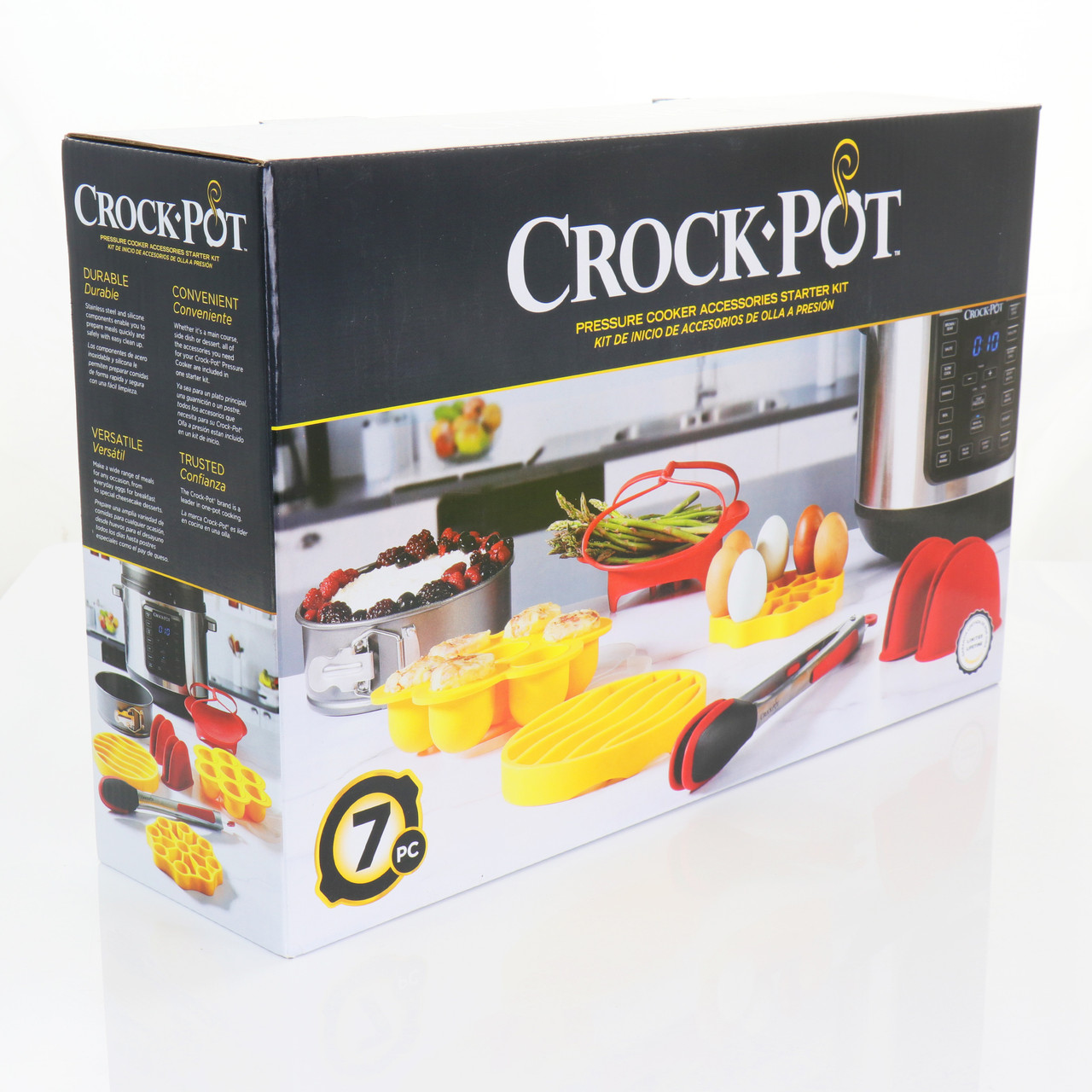 Crock-pot 7 Piece Pressure Cooker Accessories Starter Kit