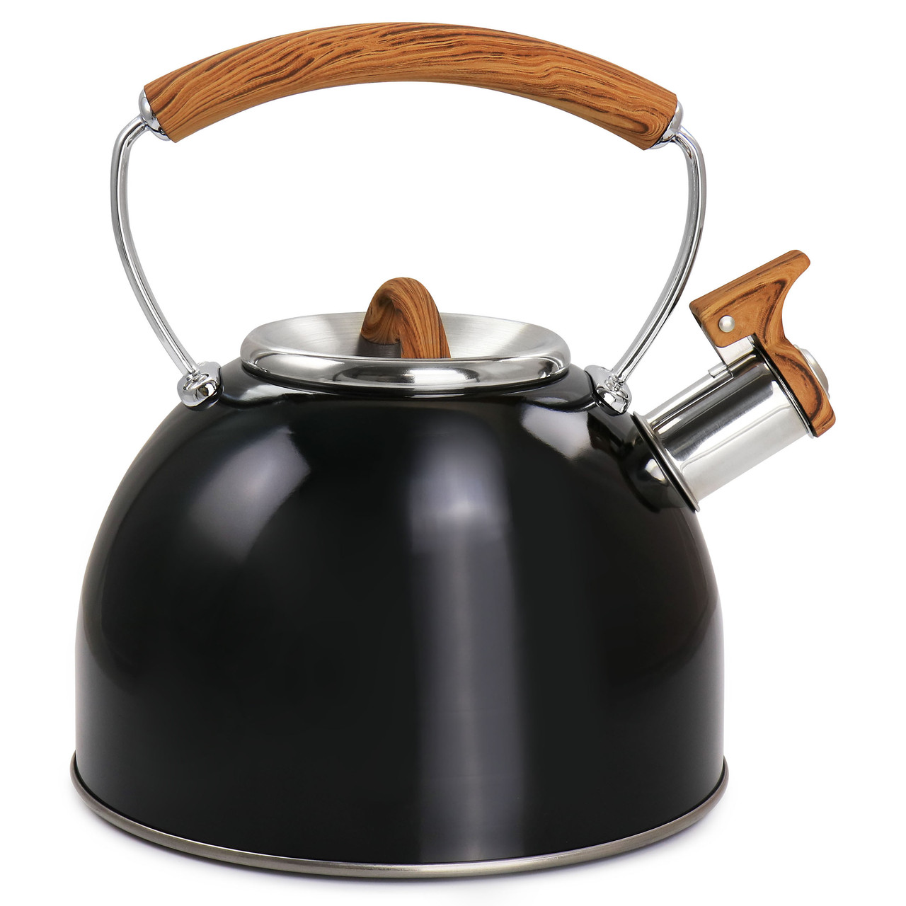 Kenmore Elite 2.3 Quart Stainless Steel Whistling Tea Kettle In