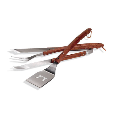 Rosewood Collection 3-Piece Grill Tool Set