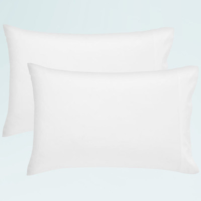 Uber Comfort 500 Thread Count Cotton Sateen Pillowcase (Set of 2)