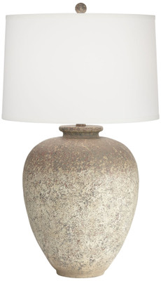 Poly antique terracota  jar Table Lamp