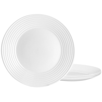 Ultra by Gibson Home Patio 4-Piece Dinner Plate Set, 10.2"