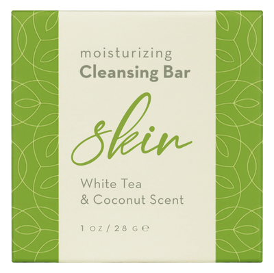 EcoBar White Tea & Coconut Boxed Cleansing Bar, 28g/1 oz (Case of 200)