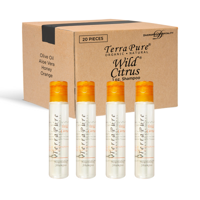 Terra Pure Wild Citrus Travel-Size Shampoo, 1 oz (Case of 250)