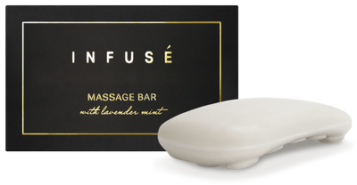 Infusé City  Lavender Mint Boxed Massage Bar, 40g  (Pack of 200)
