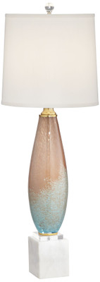 Multi color art glass Table Lamp