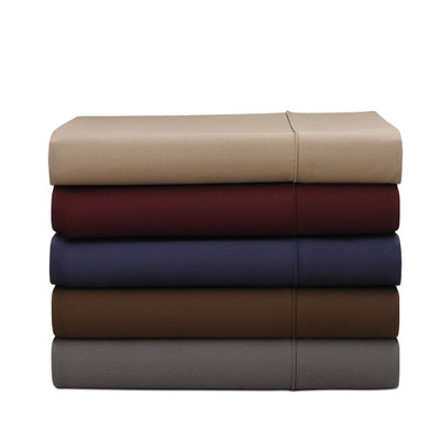 Martex® Colors T200 Cotton Poly Blend Flat Sheets (Set of 12)