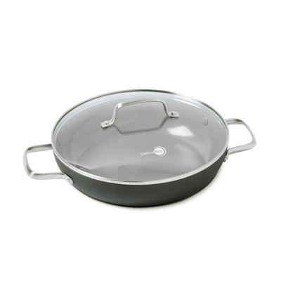 GreenPan Chatham Ceramic Nonstick 11" Everyday Pan with Lid