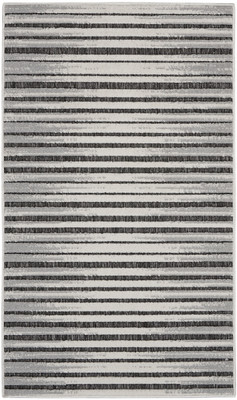 Inhaven Calobra Dark Grey Contemporary Indoor/Outdoor Rug