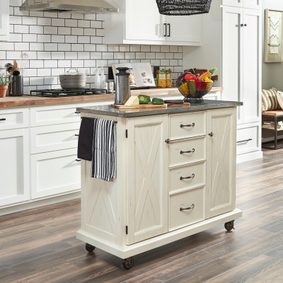 Bay Lodge Portable Kitchen Cart