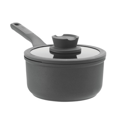 BergHOFF Stone 7" Non-Stick Covered Saucepan, 2.1 Quart