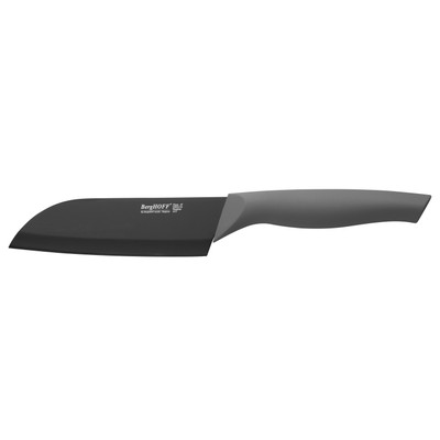 BergHOFF Essentials Ergonomic Stainless Steel Santoku Knife with Sleeve, 6"