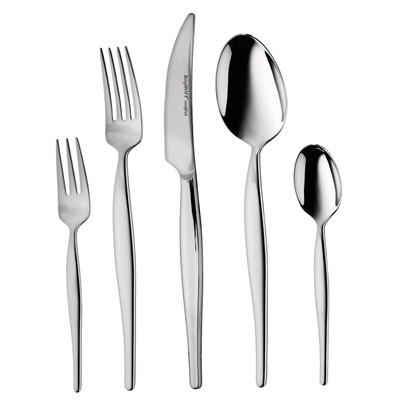 BergHOFF Essentials 30 piece 18/10 Stainless Steel Flatware Set (Service for 6), Finesse