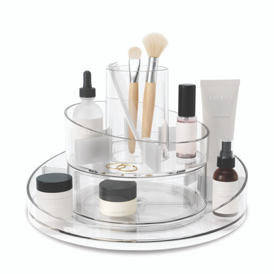 Umbra Cascada Cosmetic Organizer Clear (Set of 3)