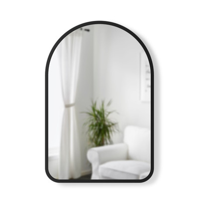 Umbra Hub Arched Mirror 24X36 Black