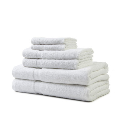 Golden Touch White Bath Towels, 27"x 54", 14lb per dozen (Case of 36)