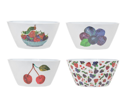 World of Eric Carle Kids Melamine Bowls, Set of 4