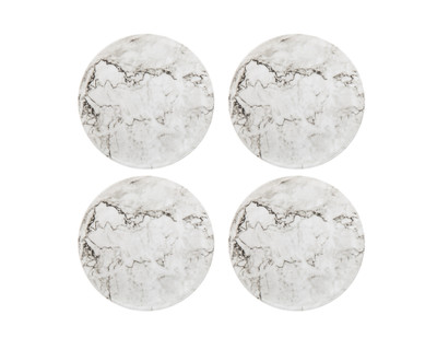 Marble Melamine Appetizer Plates *NEW*, Set of 4