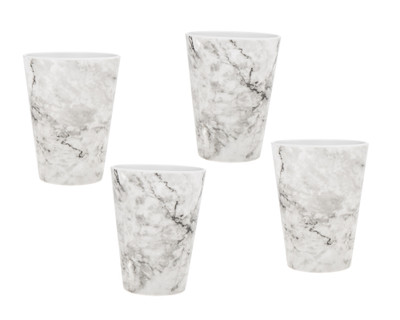 Marble Melamine Tumblers *NEW*, Set of 4