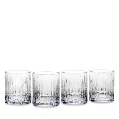 Soho Crystal 4-piece Double Old Fashioned Glass Set