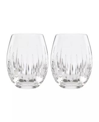 Soho All Purpose Stemless Wine Glass Set (2 Pieces)