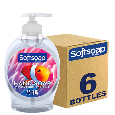 Softsoap Moisturizing Aquarium, 7.5 oz (Pack of 6)