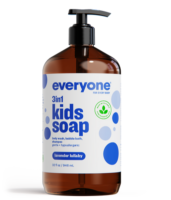 Everyone 32oz Kids 3-in-1 Soap, Lavender Lullaby (Set of 6)