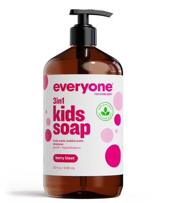 Everyone 32oz Kids 3-in-1 Soap, Berry Blast (Set of 6)