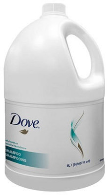 Dove Daily Moisture Shampoo 1.32 Gallon Refill Bottle (Pack of 3)