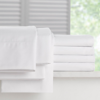 250 Martex® Millennium Solid White Fitted Sheets (Casepacks Vary by Size)