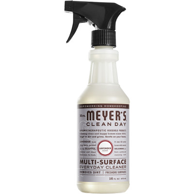 Mrs. Meyer's Multi-Surface Cleaner; 16 oz. Lavender (Pack of 6 Bottles)