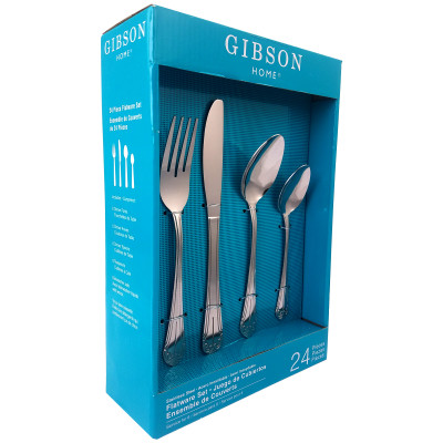 Gibson Home Mariano 24 Piece Flatware Set