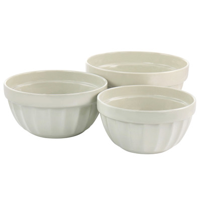 Martha Stewart 3 Piece Stoneware Bowl Set