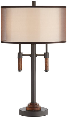 Modern lodge with 2 lights Table Lamp