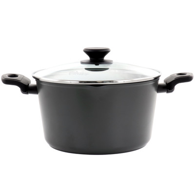 Oster Pallermo 9 Quart Aluminum Dutch Oven with Lid 