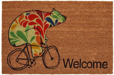 Bear Fun Doormat 17" x 29"