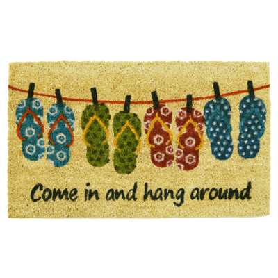 Flip-flop Fun Doormat 17" x 29"