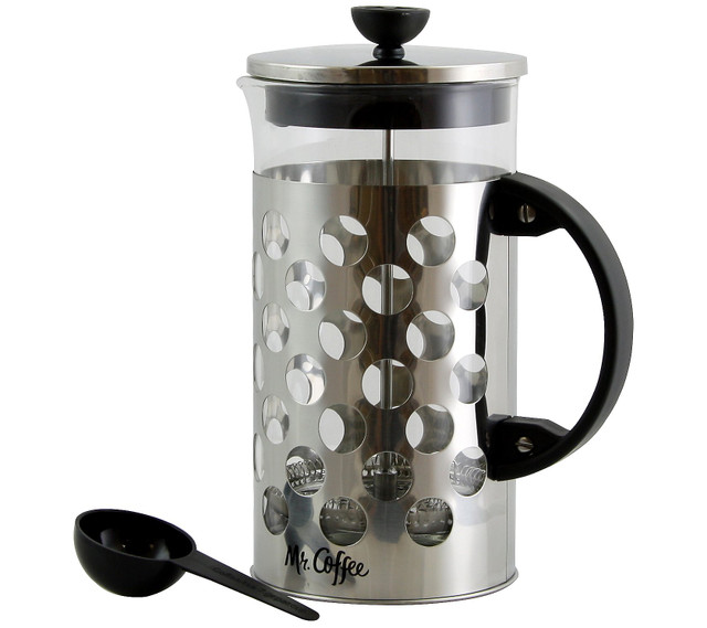 The London Sip 34-oz Deluxe French Press Immersion Brewer ,Black