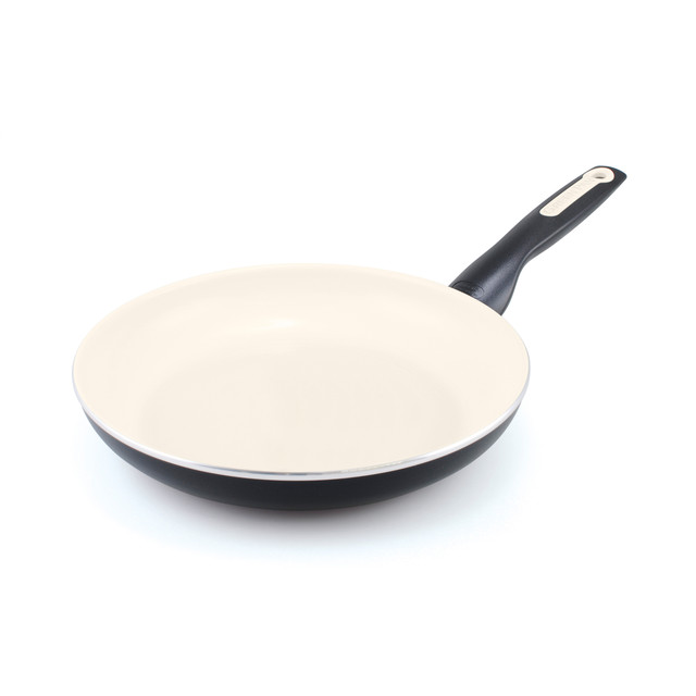 Oster Kingsway 12 inch Aluminum Nonstick Frying Pan in Black