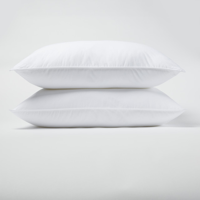 Firm Microloft Gel Polyester Hotel Pillow - King