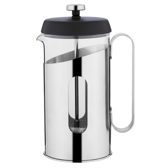 The London Sip 34-oz Deluxe French Press Immersion Brewer ,Black