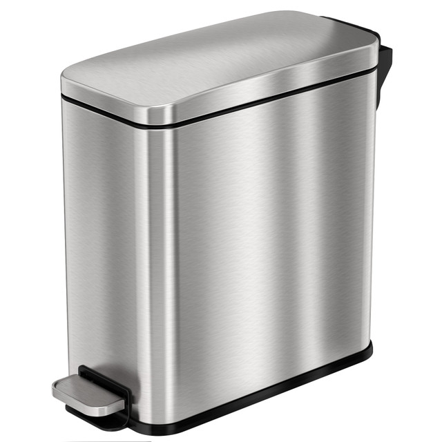 HLS Commercial 13-Gallon Soft Step Trash Can