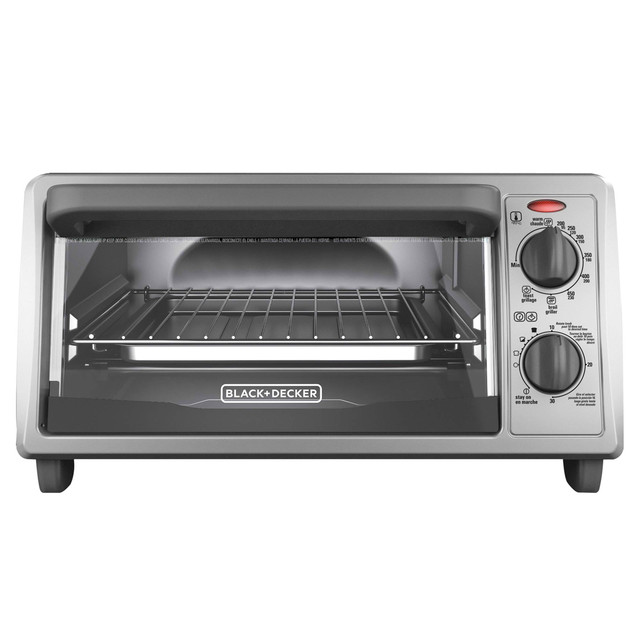 Black & Decker Bd 4 Slice Toaster Oven White 