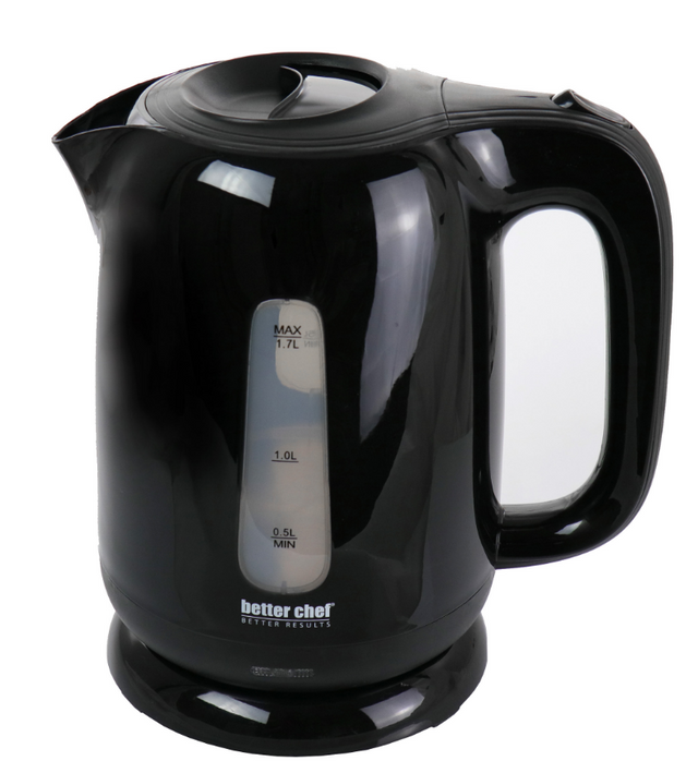 MegaChef 1.7Lt. Plastic Electric Tea Kettle- White