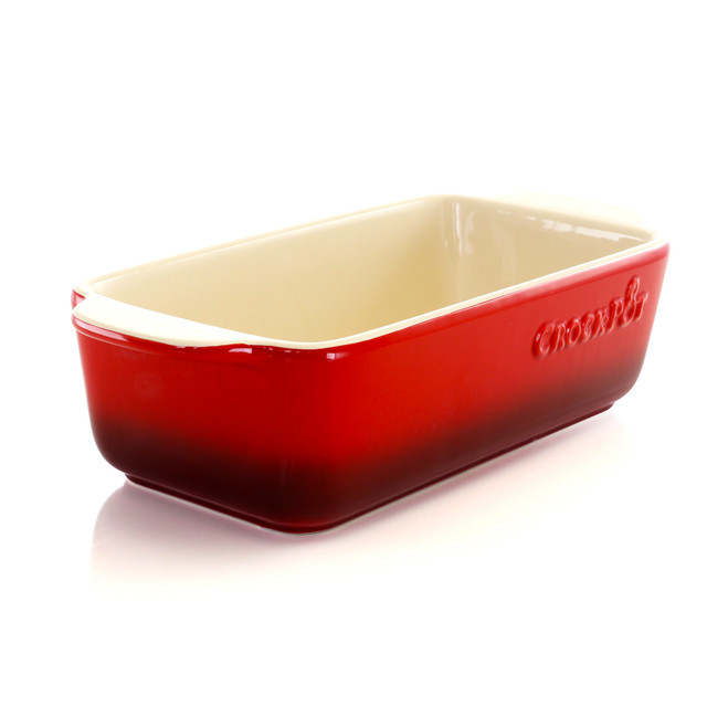 Crockpot Appleton 2 Quart Oval Stoneware Casserole Dish In Red