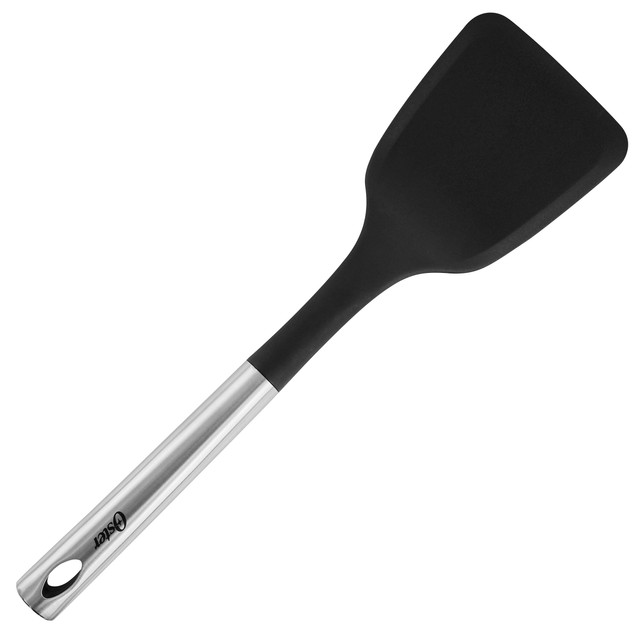 EMI Yoshi EMI-206B Essentials 10 Heavy Duty Black Plastic Spatula